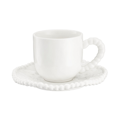 Filiżanka do kawy herbaty porcelanowa 200 ml MESTIERE WHITE