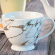 Filiżanka porcelanowa Kubek jumbo 450 ml MARMO GOLD  3
