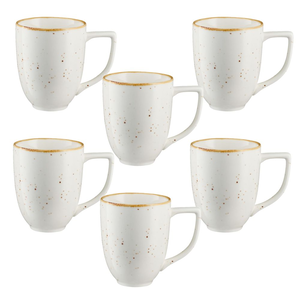 Zestaw kubków porcelanowych 300 ml 6 sztuk AMMOS