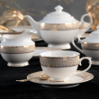 Komplet filiżanek porcelanowych 230 ml 6 sztuk VERONICA 8
