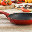 Patelnia wok czerwona 26 cm SIMONE 5