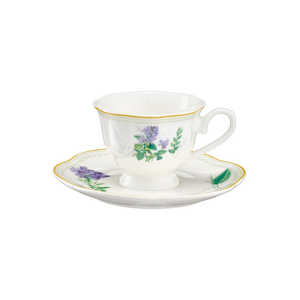Filiżanka do espresso porcelanowa 70 ml ze spodkiem VIOLETTA