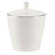 Serwis kawowy porcelanowy na 12 osób BARI PLATIN 4