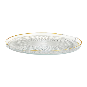 Patera na ciasto szklana 30 cm PLANO