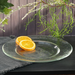 Talerz do ciasta szklany 28 cm PIURE