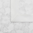 Obrus biały 140 x 240 cm żakardowy NINA 1