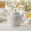 Dzbanek porcelanowy z pokrywką White Princess