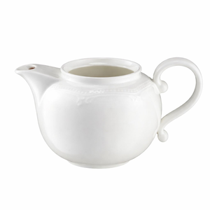 Dzbanek do herbaty porcelanowy 950 ml bez przykrywki WHITE PRINCESS