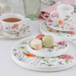 Spodek pod filiżankę do herbaty 15,5 cm porcelanowy GARDENO 4