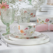 Spodek pod filiżankę do herbaty 15,5 cm porcelanowy GARDENO 6