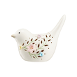 Ptaszek porcelanowy ażurowy 12,5 cm Lampion LED LAURA 1
