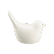 Ptaszek porcelanowy ażurowy 12,5 cm Lampion LED LAURA 2