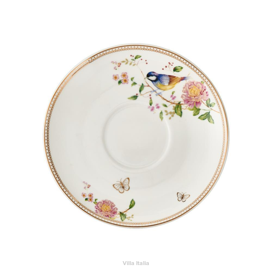Spodek pod filiżankę porcelanowy 15 cm BEL FIORE