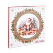 Talerz do ciasta świąteczny 33 cm porcelanowy SANTA CLAUS 1