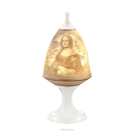 Porcelanowa lampa stołowa 44 cm GIOCONDA