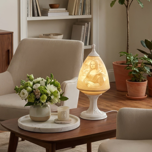 Porcelanowa lampa stołowa 44 cm GIOCONDA