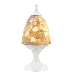 Porcelanowa lampa stołowa 44 cm GIOCONDA
