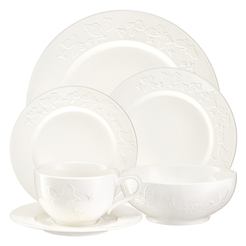 Serwis obiadowo-kawowy porcelanowy na 6 osób VANESSA