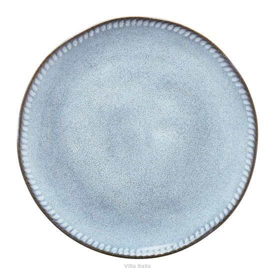 Talerz płytki ceramiczny niebieski 27,5 cm DENIM