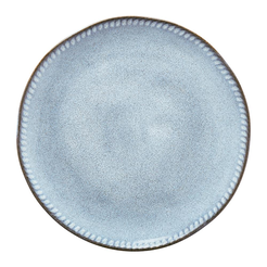 Talerz płytki ceramiczny niebieski 27,5 cm DENIM