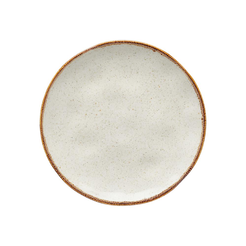 Talerzyk deserowy śniadaniowy 21 cm ceramiczny RUSTICO