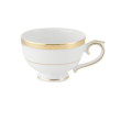 Filiżanka do kawy herbaty porcelanowa 220 ml ze spodkiem LATINA GOLD 3