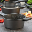 Garnek granitowy 28 cm LORENZO 4