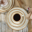 Zestaw kawowy na 6 osób ceramiczny RUSTICO 10