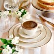 Zestaw kawowy na 6 osób ceramiczny RUSTICO 13