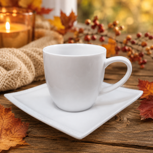 Filiżanka porcelanowa 210ml ze spodkiem UNICO 59
