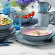 Talerz głęboki ceramiczny niebieski 20 cm DENIM 6