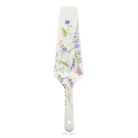 Łopatka do tortu i ciasta porcelanowa w kwiaty