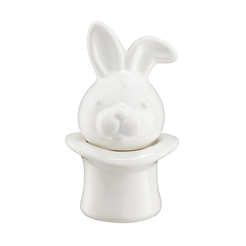 Solniczka z pieprzniczką Zajączek ceramiczny 11,5 cm TIVOLI