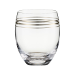 Zestaw szklanek 430 ml 6 sztuk TREMO PLATIN 1