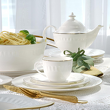 Filiżanka do espresso porcelanowa 100 ml ze spodkiem MESYNA GOLD 4