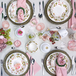 Serwis obiadowy porcelanowy na 12 osób FRAGOLETTA 1