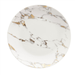 Zestaw deserowy porcelanowy dla 1 osoby MARMO GOLD 3