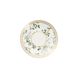 Biała filiżanka ze spodkiem z ręcznie formowanej porcelany