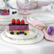 Serwis obiadowo kawowy na 12 osób porcelanowy VIOLA 8