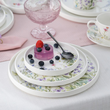 Serwis obiadowo kawowy na 12 osób porcelanowy VIOLA 9