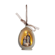Szopka bożonarodzeniowa LED Zawieszka 10 cm HOLY FAMILY 5