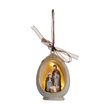 Szopka bożonarodzeniowa LED Zawieszka 10 cm HOLY FAMILY 5
