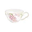 Stylowa filiżanka do herbaty wykonana z wysokiej jakości porcelany ręcznie malowana złotem 