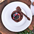 Serwis obiadowy porcelanowy na 12 osób HATTY PLATIN  3