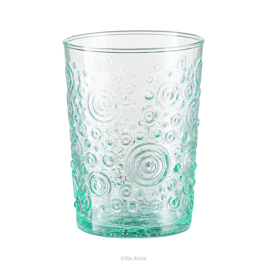 Szklanka morska z wytłaczanym wzorem