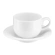 Serwis obiadowo kawowy porcelanowy na 12 osób PLUS WHITE  11