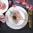 Serwis obiadowy porcelanowy na 6 osób EUNICE 2