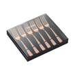 Komplet widelczyków do ciasta 6 sztuk IMPERIAL COPPER 1