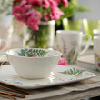 stylowy serwis obiadowo-kawowy porcelanowy na prezent