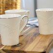 Kubek porcelanowy 250 ml MOBI ze złotem 1
